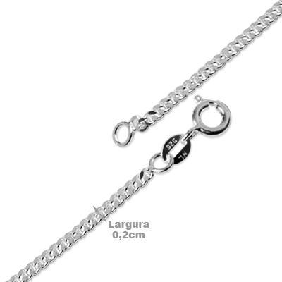 Corrente de Prata Elos