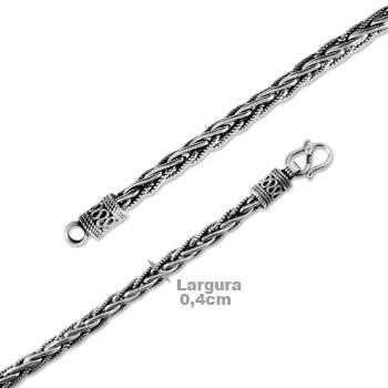 Corrente de Prata Bali