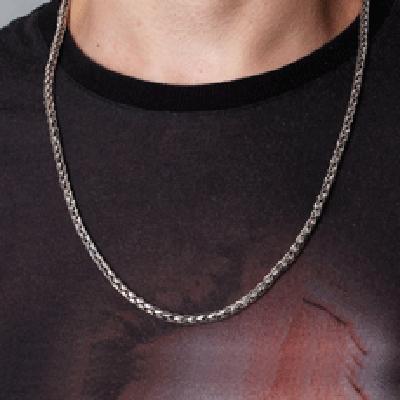 Corrente de Prata Bali.