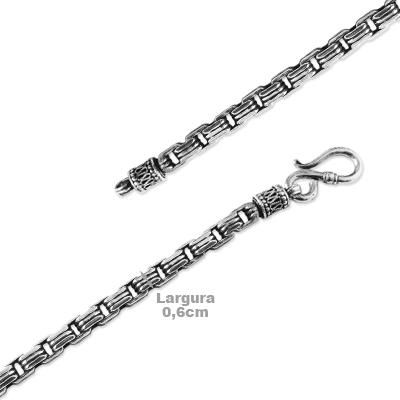 Corrente de Prata Bali