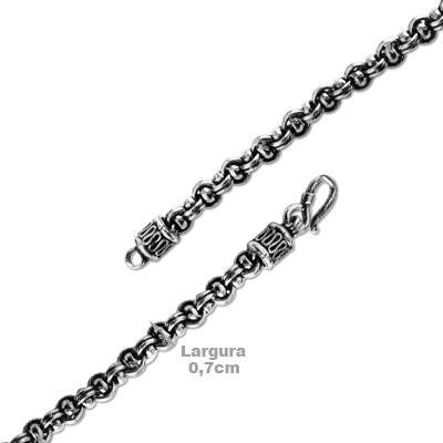 Corrente de Prata Bali