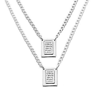 Escapulário de Prata São Jorge