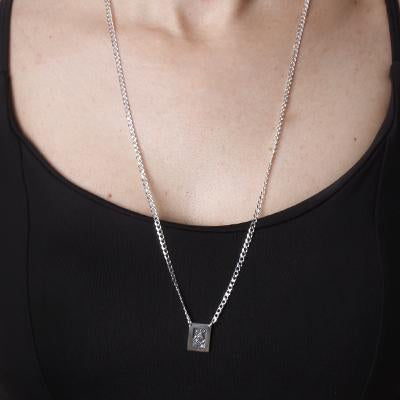 Escapulário de Prata São Jorge