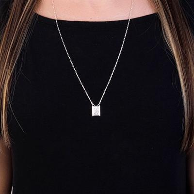 Escapulário de Prata.