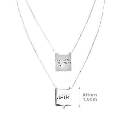 Escapulário de Prata.