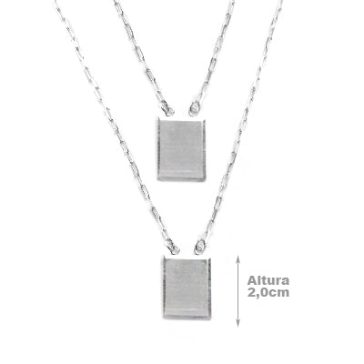 Escapulário de Prata.