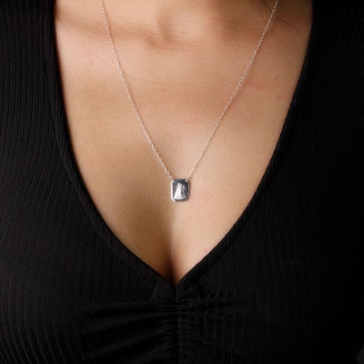 Escapulário de Prata.