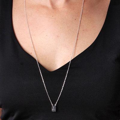 Escapulário de Prata Sagrado Coração de Jesus