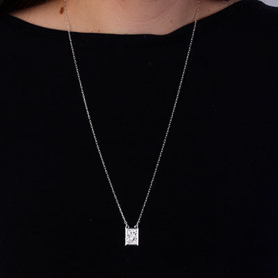 Escapulário de Prata São Jorge