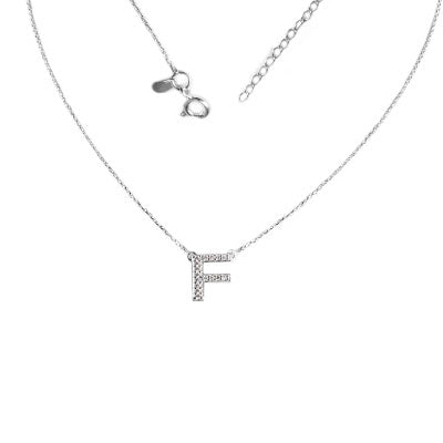 Gargantilha de Prata Letra