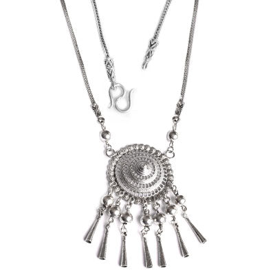 Gargantilha de Prata Indiana