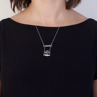 Gargantilha de Prata Casal