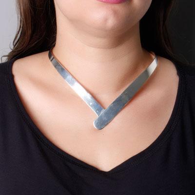 Gargantilha Aro de Prata  - 39617