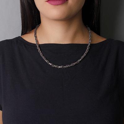 Gargantilha de Prata Indiana