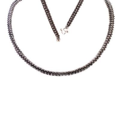 Gargantilha de Prata Indiana