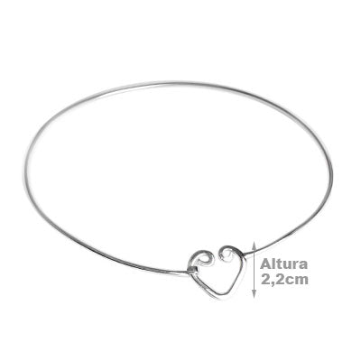 Aro de Prata Coração