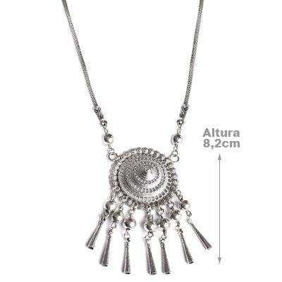 Gargantilha de Prata Indiana