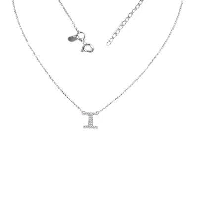 Gargantilha de Prata Letra - 56175