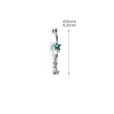 Piercing de Umbigo Estrela