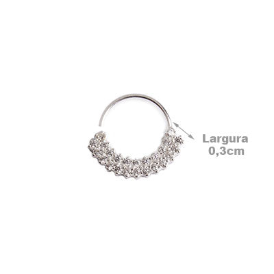 Piercing de Prata Argola