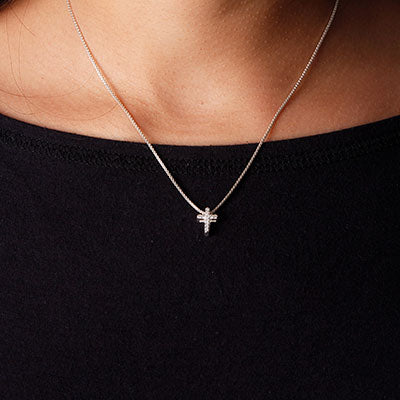 Pingente de Prata Cruz