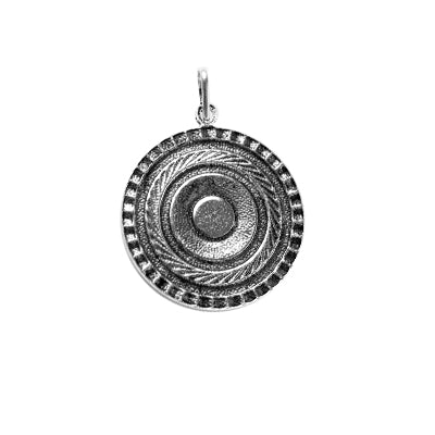 Pingente de Prata Mandala.