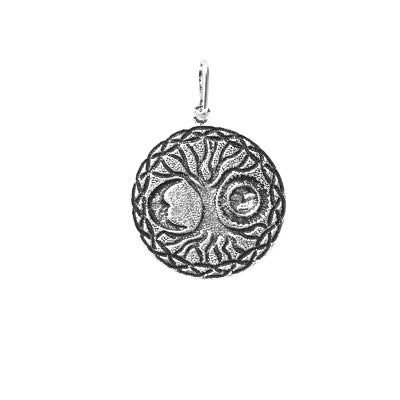 Pingente de Prata Árvore da Vida.