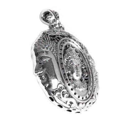 Pingente de Prata Budismo