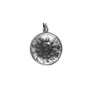 Pingente de Prata Sol e Lua