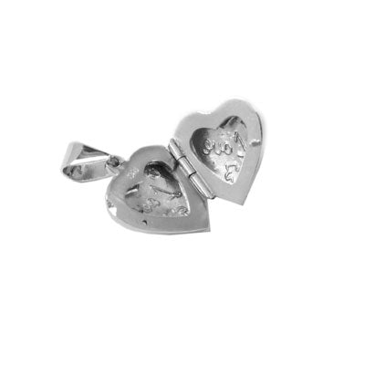 Pingente de Prata Relicário