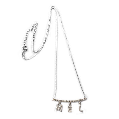 Pingente de Prata Letras