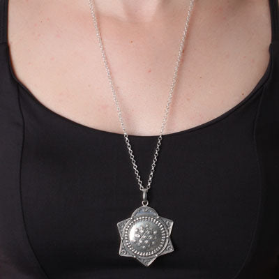 Pingente de Prata Mandala