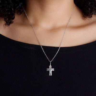 Pingente de Prata Cruz