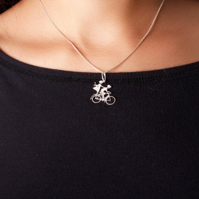 Pingente de Prata Casal