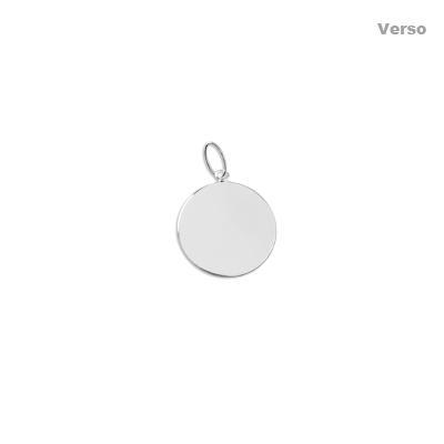 Medalha de Prata Nossa Senhora Aparecida.