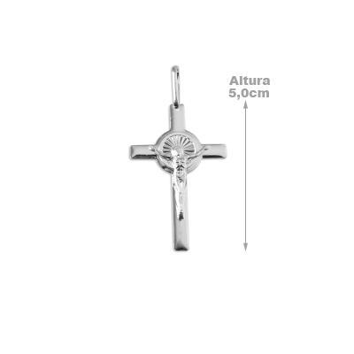 Pingente de Prata Cruz.