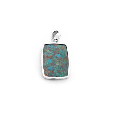 Pingente de Prata com Mohave.