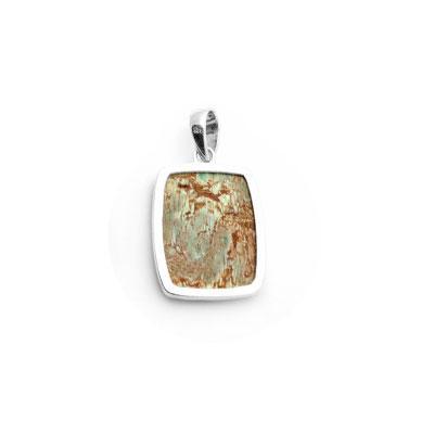 Pingente de Prata com Veriscite.