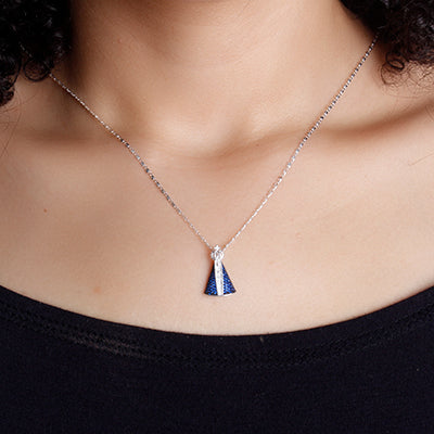 Pingente de Prata Nossa Senhora Aparecida - 39421