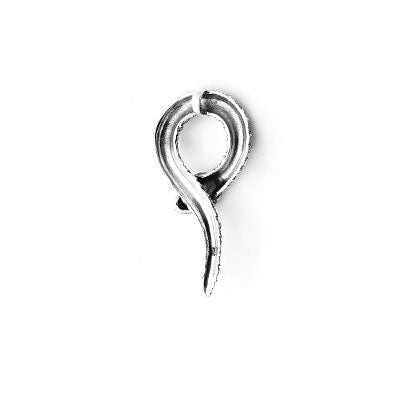 Pingente de Prata Serpente com Marcassitas