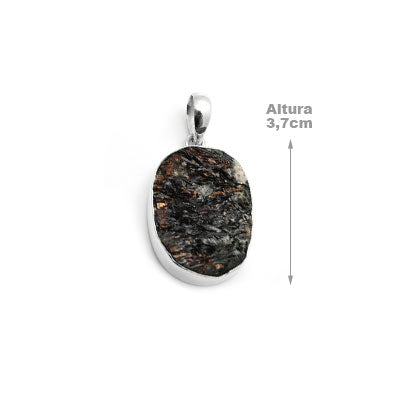 Pingente de Prata Drusa.