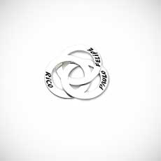 Pingente de Prata Cartier Personalizado.