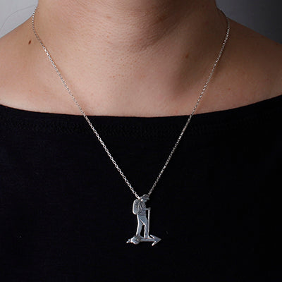 Pingente de Prata "O Peregrino"