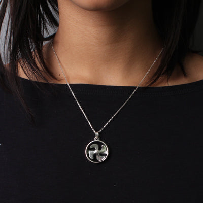 Pingente de Prata Hélice.