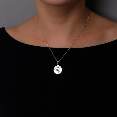 Pingente de Prata Signo Leão