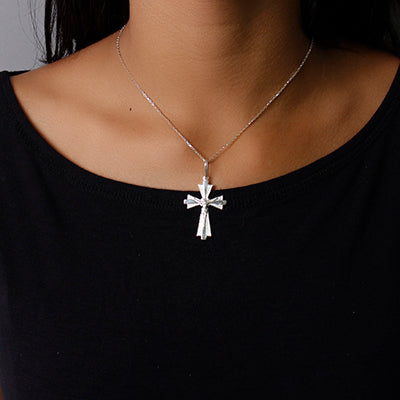 Pingente de Prata Cruz.