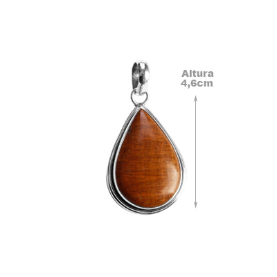 Pingente de Prata com Ágata.
