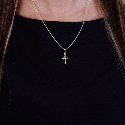 Pingente de Prata Cruz.