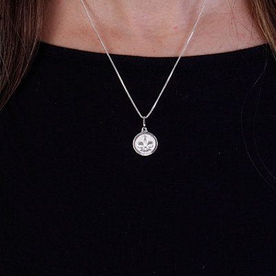 Pingente de Prata Letras.