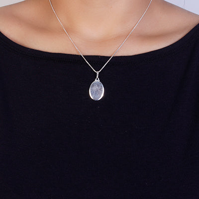 Pingente de Prata Placa.